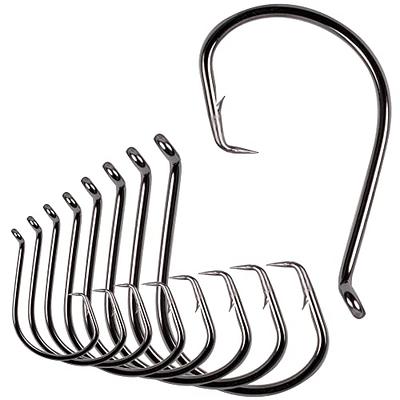 50 Pack Circle Fising Hooks,2X Saltwater Fishing Hooks Offset Octopus  Catfish Bulk Fishing Hooks for Bass with Tackle Box Size 2/0 - Yahoo  Shopping