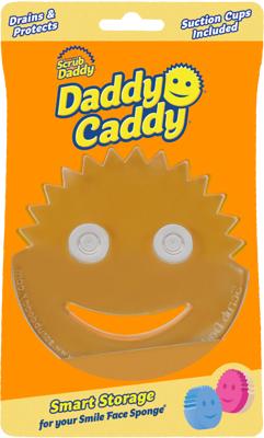 Scrub Daddy Scratch-Free Scrubbing Sponge, 4 1/8 Diameter, Yellow, Polymer  Foam, 45/Carton (SD4PICT)