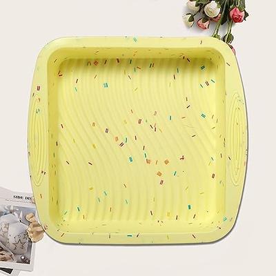 1pc Silicone Toast Cake Pan Rectangle Flower Shaped Cake Baking Pan Baking  Tool Toast Pan Cake Mold