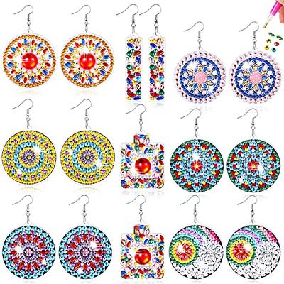 Kigeli 8 Pairs Diamond Painting Earring Jewelry Making Kit Bohemian DIY Earring  Kit Jewelry Making Supplies for Adult Diamond Art Tool and Accessories  Holiday Pendant Charms for Kid Women Craft - Yahoo Shopping