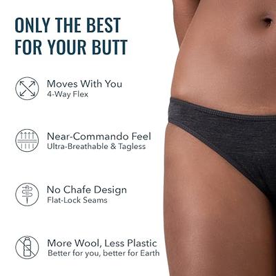 Women's merino wool briefs- nature