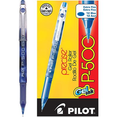 G-TEC-C Ultra Gel Pen, Stick, Extra-Fine 0.4 mm, Blue Ink, Clear/Blue  Barrel, Dozen