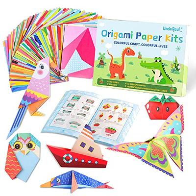 Origami Kit 144 sheets Origami Paper for Kids 72 Patterns with Craft  Guiding Book