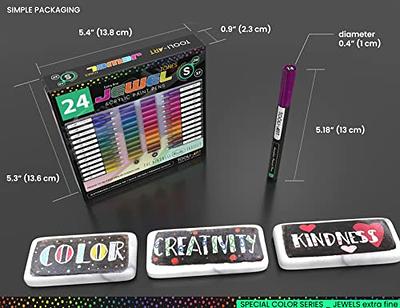 TOOLI-ART Acrylic Paint Markers Paint Pens Special Colors Set For Rock  Painting, Canvas, Fabric, Glass, Mugs, Wood, Ceramics, Plastic,  Multi-Surface. Non Toxic, Water-based (JEWEL XF) - Yahoo Shopping