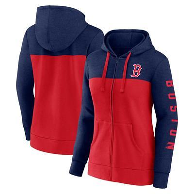 Touch Women's Navy Detroit Tigers Training Camp Tri-blend Full-zip