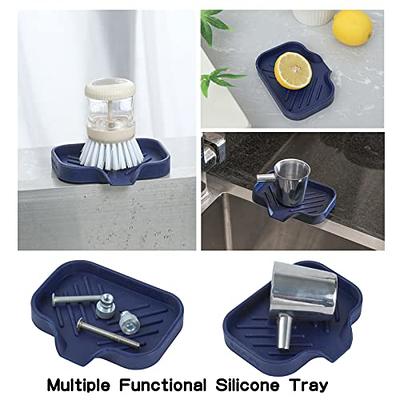 Navy Kitchen Sponge Holder