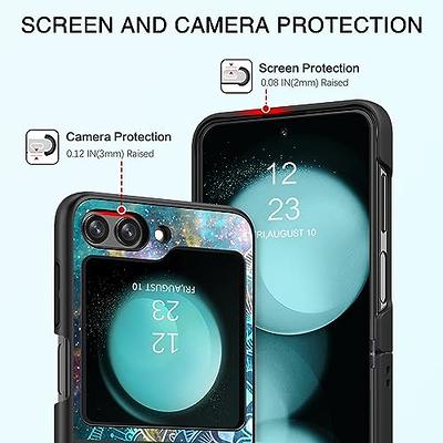 TECH CIRCLE for Samsung Galaxy Z Flip 5 5G Case with Ring Ultra Thin Matte  PC Protective Cover Slim Shockproof Anti-Drop Phone Case for Samsung Galaxy  Z Flip 5 5G 6.7 inch