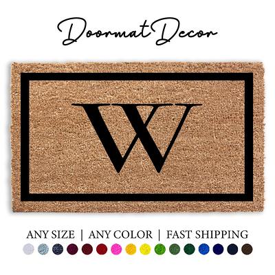 Welcome Rug - Personalized Door Mat - Outdoor Personalized Rug