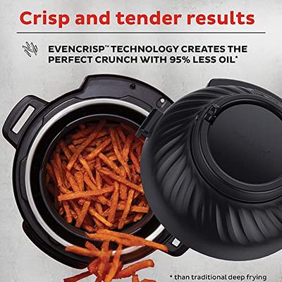 Instant Pot Pro Crisp 11-in-1 Air Fryer and Electric Pressure Cooker Combo  with Multicooker Lids that Air Fries, Steams, Slow Cooks, Sautés