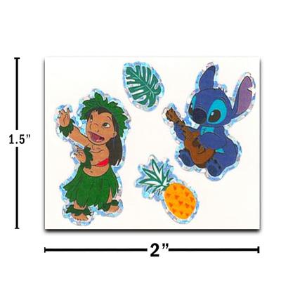 Cute Stitch Disney Tattoo Stickers Children Temporary Fake Tattoos