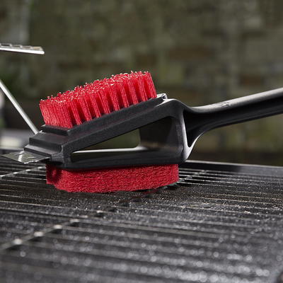 Expert Grill 16.5-inch Stainless Steel Deep Cleaning Grill Brush