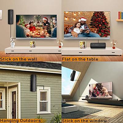 WUMINGLU TV Antenna for Smart TV Indoor 2023 Newest Clear 4K Digital  Antenna HD TV Up to 380 Miles Long Range Local Channels Indoor Outdoor  Amplifier Signal Booster Cable Easy Setup 