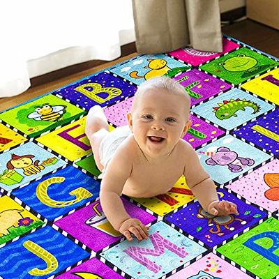 Silicone Bottom Thickened Crystal Fleece Floor Mat, Beach Turtle