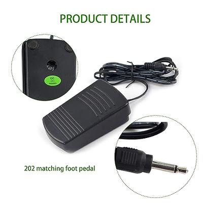 Sewing Machine Foot Pedal,Foot Control Pedal & Power Cord for Sewing  Machine,Household Momentary Sewing Machine Foot Operated Pedal  Controller,Foot Pedal Switch for 6V Small Sewing Machines 202 Making -  Yahoo Shopping