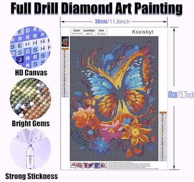 Ksxistiyt Butterfly Diamond Art Painting Kits for Adults - Full Drill  Diamond Dots Paintings for Beginners, Round 5D Paint with Diamonds Pictures Gem  Art Painting Kits DIY Crafts Kits 12x16inch - Yahoo Shopping