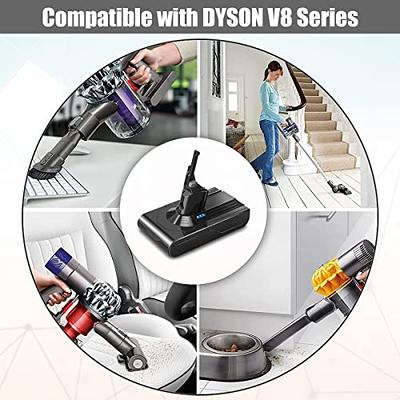 Simple Plus+ 5.0Ah Replacement for Dyson V8 Battery Compatible with Dyson  V8 SV10 Absolute Animal Fluffy Motorhead Cordless Stick Vacuum Handhold