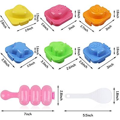 10Pcs Rice Ball Molds, Cute Onigiri Mold DIY Sushi Molds, Rice Ball Mould  Shaker Sushi Maker Tool, Animal Rice Decorating Mold, Triangle Rice Mold