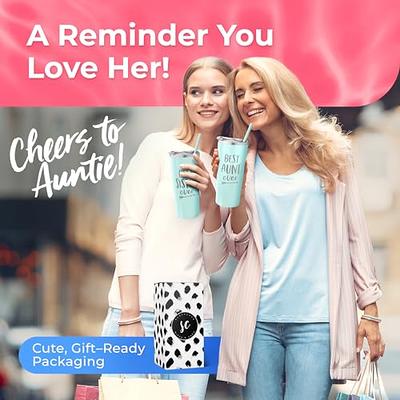 Tumbler Gifts For Aunt, Best Aunt Ever Insulated Tumbler For Women