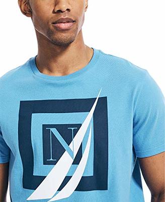 Nautica Men's Cotton Short Sleeve Crew Neck Various Graphic T