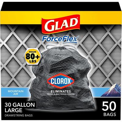 HDX 50 Gal. Black Extra Large Trash Bags (50-Count) - Yahoo Shopping