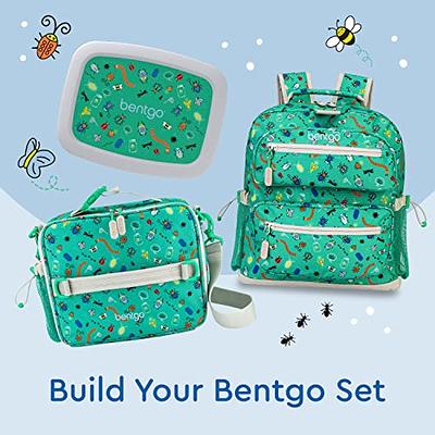 Bentgo® Kids Lightweight 14” Backpack in Unique Prints for School, Travel,  & Daycare - Roomy Interior, Durable & Water-Resistant Fabric, & Loop for