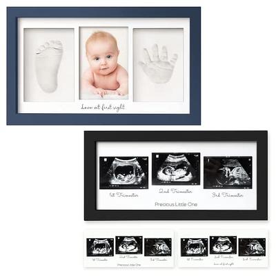 KeaBabies Baby Footprint Kit - Baby Hand and Footprint Kit - Baby Shower  Gifts for Mom - Baby Keepsake - Personalized Baby Picture Frame Print Kit 