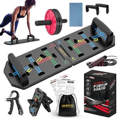 Ultimate Push Up Board, Portable at Home Gym, Strength Training Equipment  for Men, Home Workout Equipment with 15 Gym Accessories, Foldable Pushup  Bar with Resistance Band, Pilates Bar, Jump Rope - Yahoo Shopping