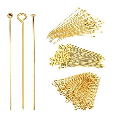 BEADIA Ball Head pins Gold for DIY Jewelry Making 20mm 600pcs - Yahoo  Shopping