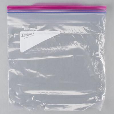 Ziploc® 682256 7 x 7 7/16 1 Qt. Storage Bags with Double Zipper and  Write-On Label - 500/Case