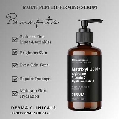 Firming and Toning Facial Serum with Vitamins A + C + E