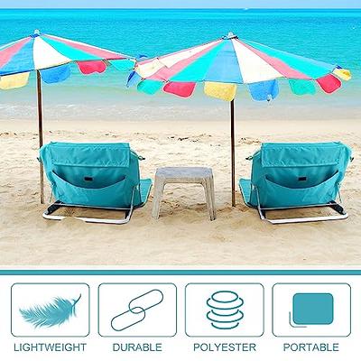 Leinuosen 3 Pcs Beach Lounge Chairs for Adult Portable Beach