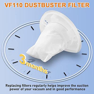  BLACK+DECKER Hand Vacuum Filter, Washable, Replacement filter  for models: CHV1410L, CHV1410, CHV9610, CHV1210, CHV1410B, CHV1510,  BDH2000L (VF110) - Vacuum Filters Handheld
