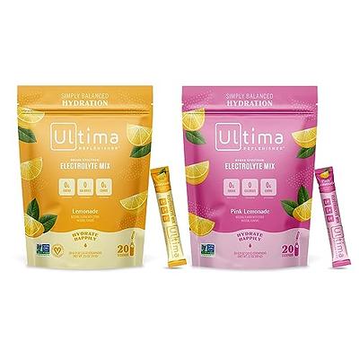 Ultima Replenisher Hydration Packets - 20 Count, Keto & Sugar Free  Electrolyte Drink Mix, 5 Flavors, Vegan, Non-GMO