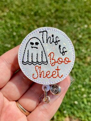 Ghost Badge Reel - Cute Ghost Badge Holder - Yahoo Shopping