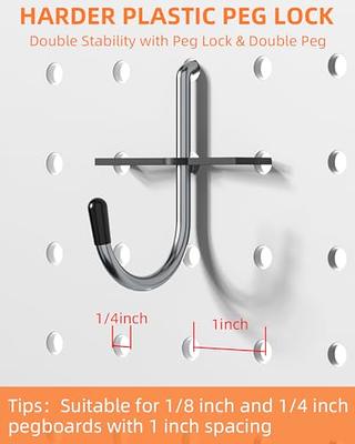 INCLY 206PCS Pegboard Hooks Assortment, Pegboard Accessories