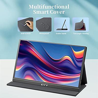 Arzopa Portable Monitor 15.6'' FHD 1080P Portable Laptop Monitor IPS  Computer External Screen USB C HDMI Display - A1 GAMUT 