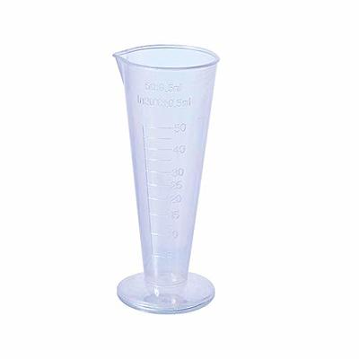 Alipis 3pcs ounce measuring cup measuring cup lab measuring jug plastic  jigger cup shot measuring cup spout measuring cup large measuring cup