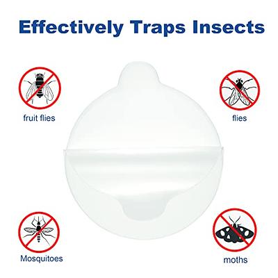 40 Pack Refill Glue Cards for Safer Home SH502 and Dynatrap DT3005W Dot  Indoor Fly Trap Plug-in Insect Trap Replacement Mosquito Sticky Glue Boards