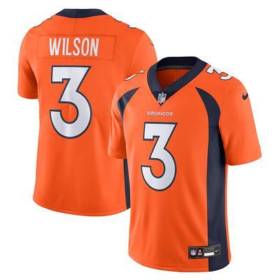 Men's Nike Russell Wilson White Denver Broncos Game Jersey