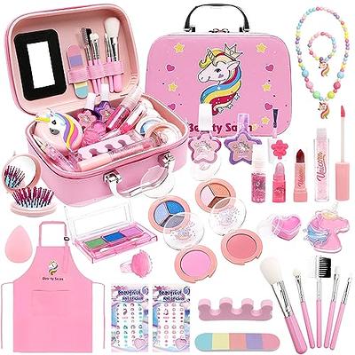 Golray Unicorns Gifts for Girls Toys 3 4 5 6 7 Year Old Birthday Gift,  Unicorn Plush Toy & Costume & Jewelry & Marker & Painting Crafts Kit,  Unicorn