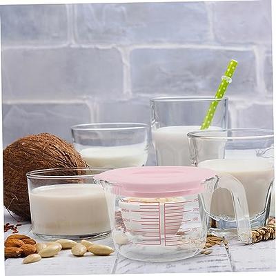 EXQUIMEUBLE Glass Graduated Cup Metal Measuring Cups Whisk Jigger Graduated Measuring  Cup Measure Cups Creamer Pitcher Mini Coffee Cups Milk Measuring Cup  Plastic Drinking Utensils With Scale - Yahoo Shopping