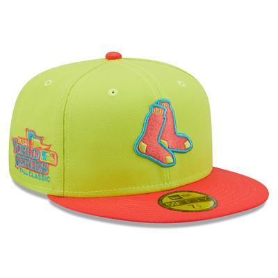 Boston Red Sox New Era Green Undervisor 59FIFTY Fitted Hat - Light