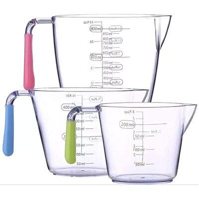 PrepSolutions 3 Piece Liquid Measuring Cup Set - Yahoo Shopping