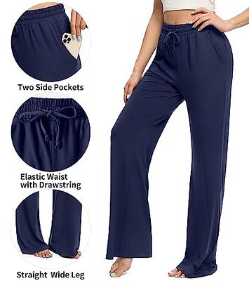  PLENTOP Wide Leg Pants for Women,Womens Sweatpants