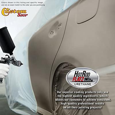 Custom Shop - Gunmetal Grey Metallic - Hot Rod Flatz Flat Matte Satin  Urethane Auto Paint - Complete Quart Paint Kit - Professional Low Sheen