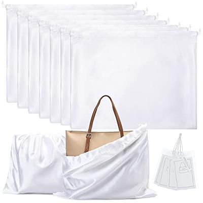 Peohud 9 Pack Dust Bags for Handbags, Purse Dust Cover Bag with