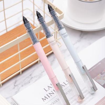 WY WENYUAN Black Pens, Fine Point Smooth Writing Personalized Ballpoint  Pens Bulk, Flair Teacher Pen, Black Ink 1.0 mm Journaling Pen, Aesthetic  Gift