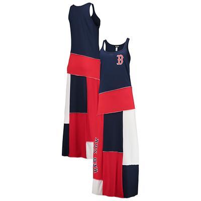 Boston Red Sox Antigua Women's Flier Bunker Tri-Blend Pullover