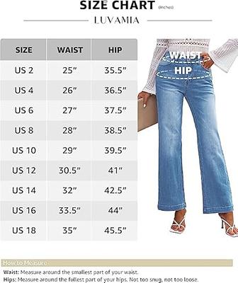  Luvamia 2023 Wide Leg Jeans For Women High Waist Stretchy  Classic Baggy Flare Jeans Denim Pants Women Jeans Stretchy Womans Pants  Women Clothes Lapis Longing Size Xx-Large Size 20 Size