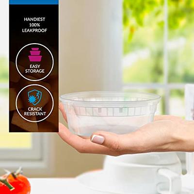  Igluu Meal Prep Round Plastic Containers - New Improved Lid -  Reusable BPA Free Food Containers with Airtight Lids - Microwavable,  Freezer and Dishwasher Safe - Stackable Salad Bowls - [10